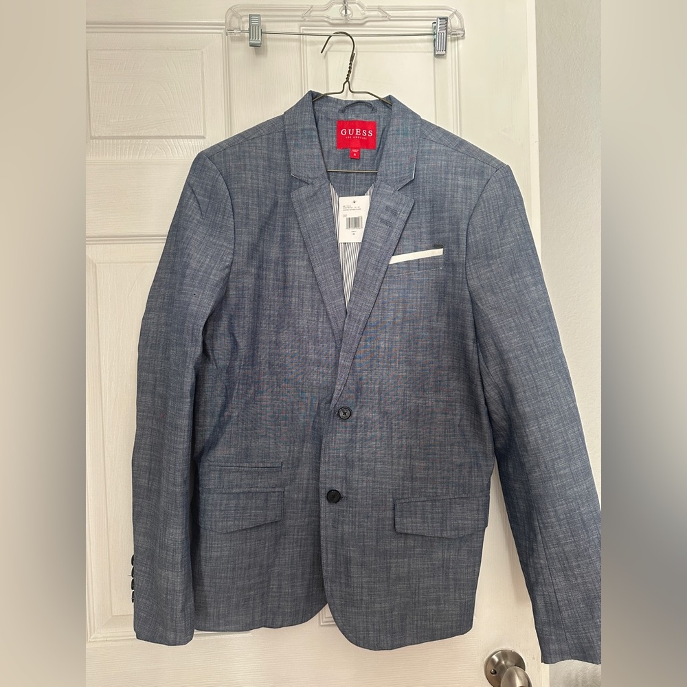 Guess Factory Chambray Blazer